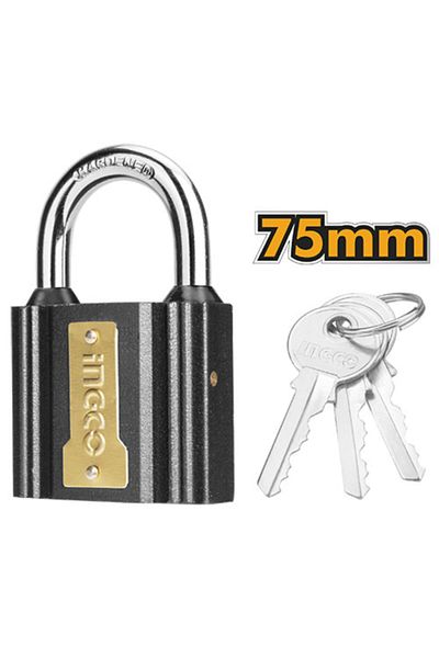 Ingco 75mm Cast Padlock