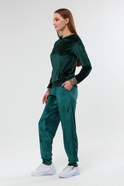 İkmal Σετ κουκούλας Emerald Leg Rubber Velvet