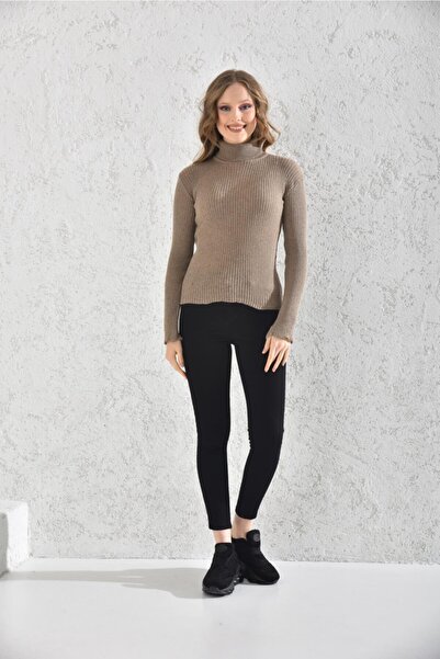 Rodi Turtleneck Knitwear Women's Sweatshirt - Rd22kb374452
