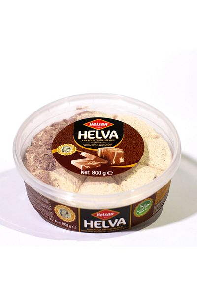 HELSAN Chamomile Halva with Cocoa 800 g (Glucose and Gluten Free)