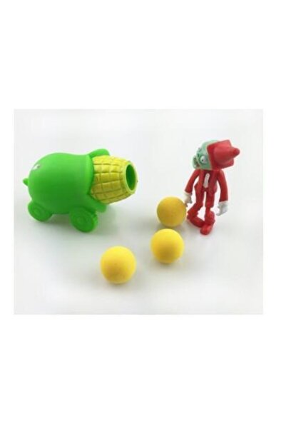 Schulzz Plants And Zombies Zombi Ve Bitkiler Mısır Figür Toplar