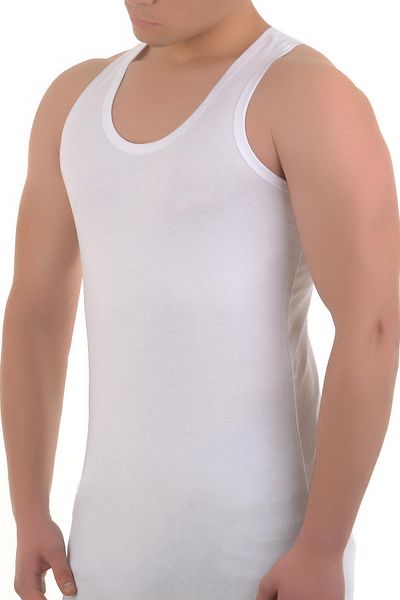 Şahinler Ανδρικό εσώρουχο Me030 White 4 τεμαχίων με φαρδιές τιράντες