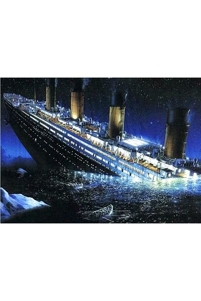 MARCEL SANAT Titanic Batarken Diamond Mosaic Painting 76X56 cm