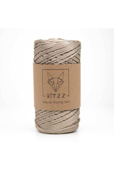 Ritzz Σχοινί μακραμέ νιφάδας / 2 mm / βιζόν