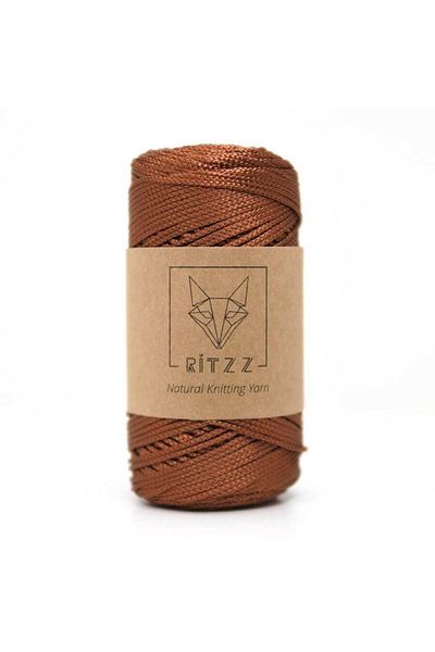 Ritzz Σχοινί μακραμέ νιφάδας / 2 mm / κανέλα