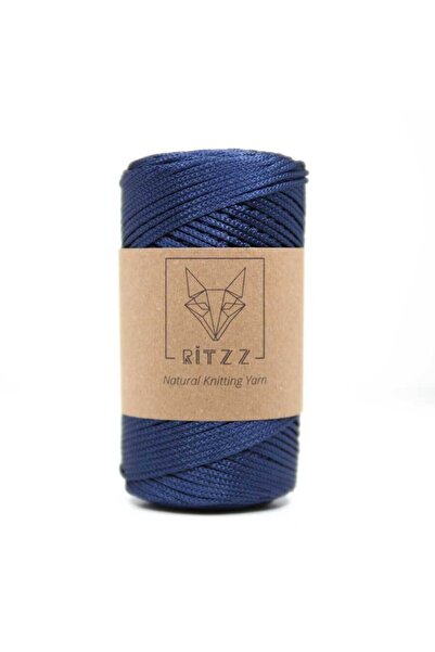 Ritzz Snur Floş Macrame / 2 Mm / Bleumarin