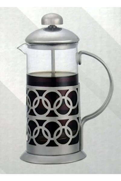 Glass In Love Kahve Ve Bitki Çayı Demleme Bardağı 350 Ml Halka Desenli