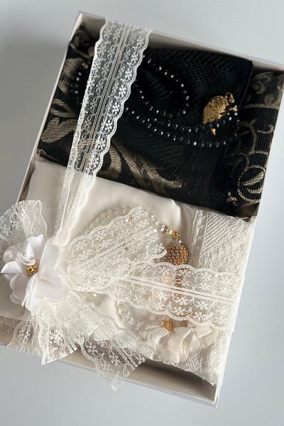 Markapolin Prayer Rug Bundle Set Bride Groom