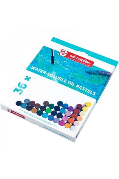 Talens Art Creatıon Water Soluble Irrigable Oil Pastel Set of 36.