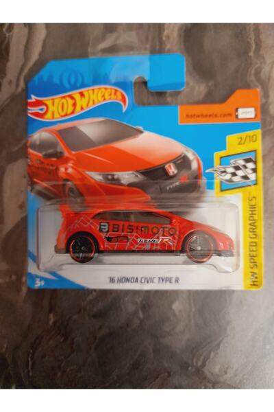 HOT WHEELS 16 Honda Cıvıc Type R 2018 Yılı Üretim