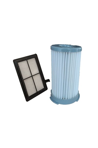 Popüler Set de filtre Hepa cilindrice pentru aspirator Electrolux Ergoeasy Zt...
