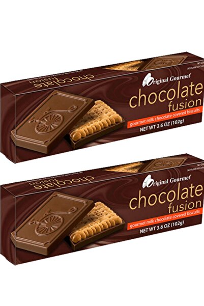 ORIGINAL GOURMET Fusion Çikolatalı Bisküvi 102 gr X 2 Adet