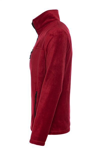 VEGA PORT Ανδρικό Claret Red Fleece με 3 τσέπες με φερμουάρ