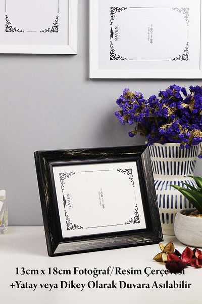 Raven - Niteroi 13cm X 18cm Picture, Document, Photo Frame