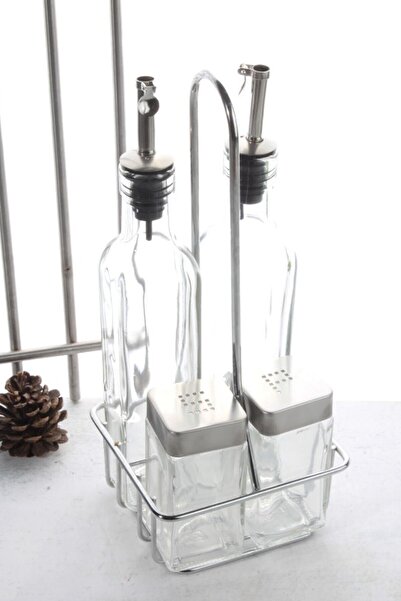 Cooker Loveq Cam Sosluk Ve Baharatlık Seti Ckr-1228