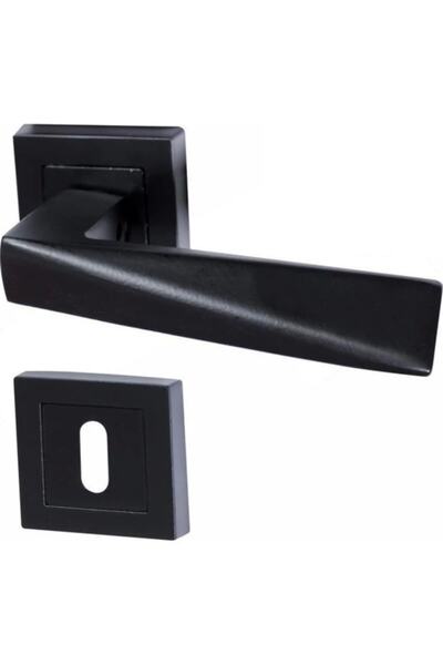 Nobel Penta Matte Black Square Rosette Room