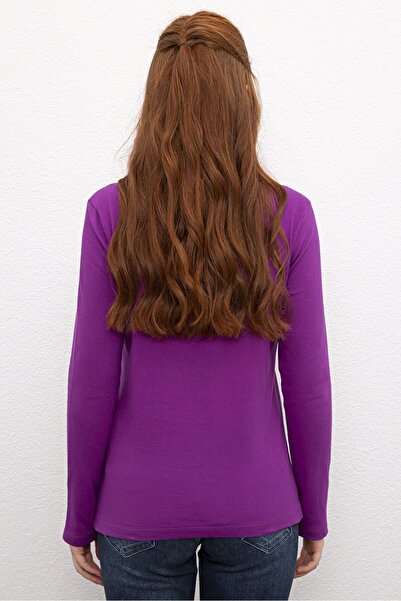 U.S. Polo Assn. Μωβ γυναικεία φούτερ