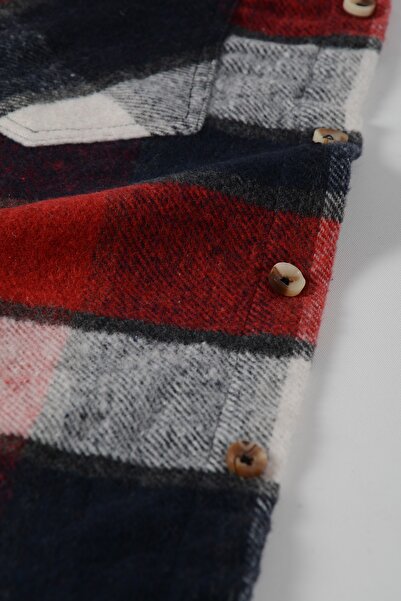 VEAVEN Cămașă Lumberjack pentru bărbați Vavn20k-4300549 Roșu