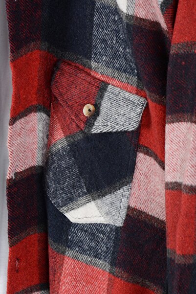 VEAVEN Cămașă Lumberjack pentru bărbați Vavn20k-4300549 Roșu