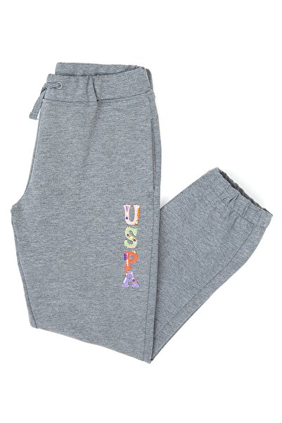 U.S. Polo Assn. Gray Girl's Knitted Trousers