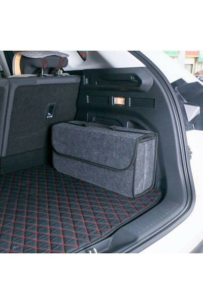 Car Auto Bag Felt In-Car Accessory Vehicle Auto Luggage Organizer Bag