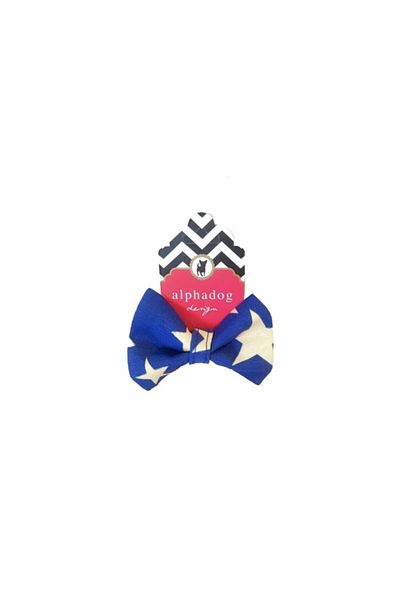 Alphadog Design ربطة عنق على شكل فيونكة للكلاب والقطط من Starbow