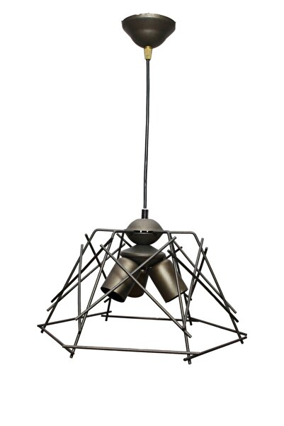 Genel Markalar Sahra 3 Lü Avize (haki)