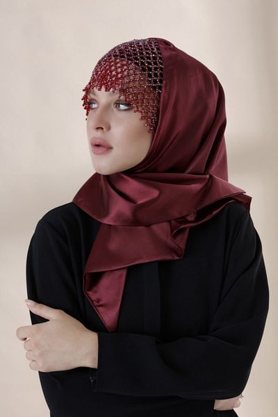 Differenza Eșarfă Armor - Roșu Claret