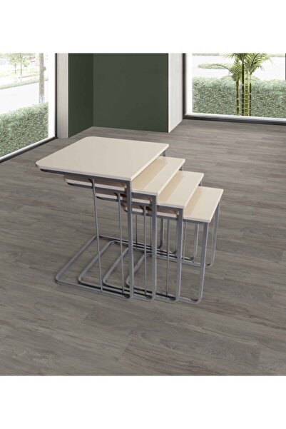 Veys Sehpa Yeni - Veys Vegas Zigon Sehpa - - Tekerleksiz