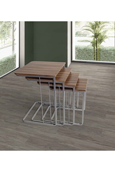 Veys Sehpa Yeni - Veys Vegas Zigon Sehpa - - Tekerleksiz