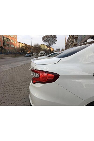 ŞüsCarOto Fiat Egea Bagaj Üstü Slim Spoiler Parlak Beyaz