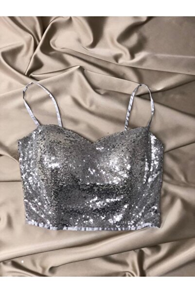 Miss Monalisa Moda Gri Büstiyer