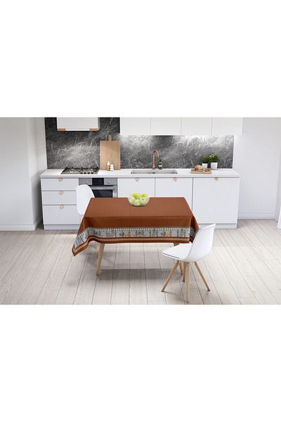 Adawall Brown Tablecloth 160x220cm