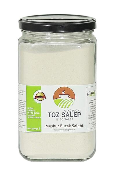 Otağ Doğal Katkısız Saf Toz Salep (dondurma Ve Içimlik) 500gr Meşhur Bucak Salebi %100 Sahlep
