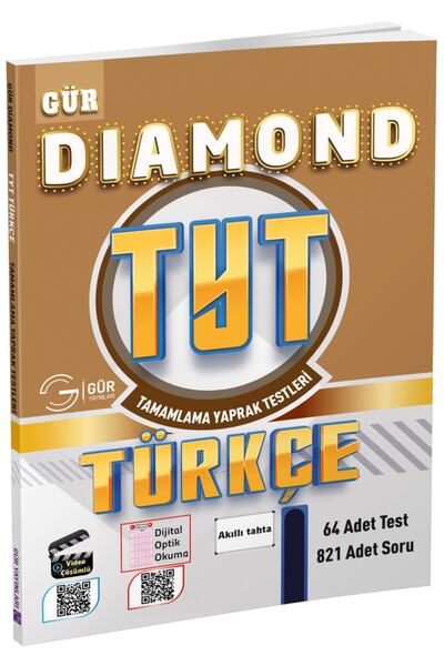 Gür Yayınları Dıamond Tyt Türkçe Tamamlama Yaprak Testleri