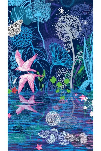 Marcel Kristal Tablo Fish Bird And Butterfly Pattern Marcel Art Diamond Mosaic Painting 46x79cm