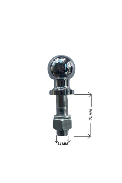 KNOTT Römork Çeki Topuzu 50 Mm 5000 Lbs