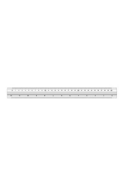 HATAS Tribldesimeter Transparent 30 Cm / 12 Inch