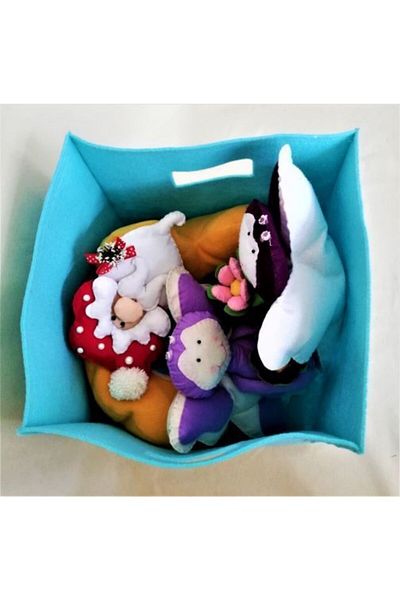 MARJİNAL W CLUB Felt Storage Basket