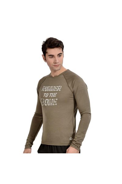Woolnat Ανδρικό μακρυμάνικο μπλουζάκι Merino Wool Ultra Marathon