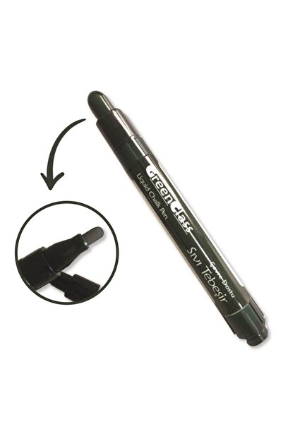 212shop Green Class Sıvı Tebeşir Kalemi - Siyah