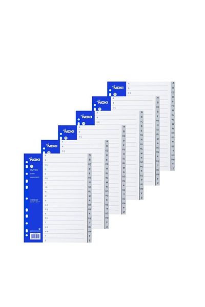 Noki 6 Pieces A-Z Turkish Letter Separator - 59229