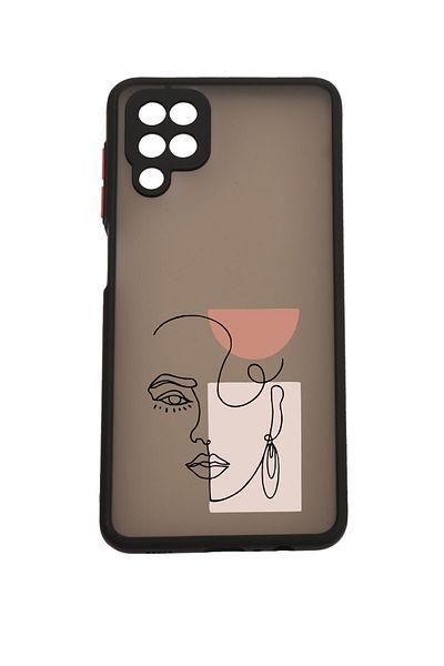 Merwish حافظة هاتف فاخرة بنمط فني للنساء مع حماية لعدسة الكاميرا Samsung A12