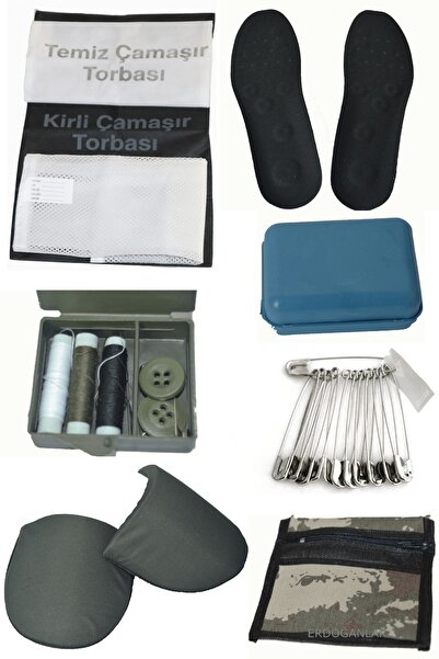 Baggor مجموعة المواد العسكرية - مجموعة أدوات خياطة المحفظة ذات الوسادة الواقية من الأوساخ والأمان