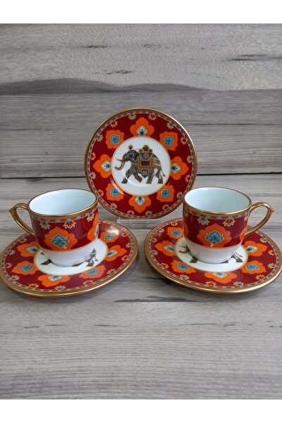 EMİRA HOME Elefante Coffee Cup Set for 2 People