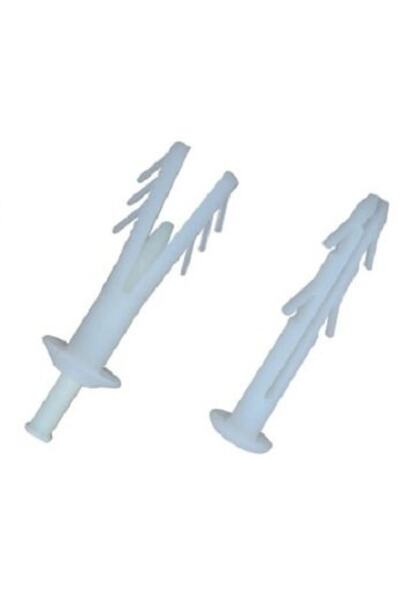 Genel Markalar Korniş Dübeli -Plastik Çivili -7mm -(Pk./Ad.: 100Adet) -MADE