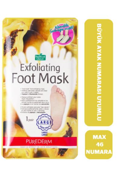 Rituel De Beaute Purederm Ayak Ölü Deri Soyucu Peeling Ayak Maskesi (46 Ayak ...
