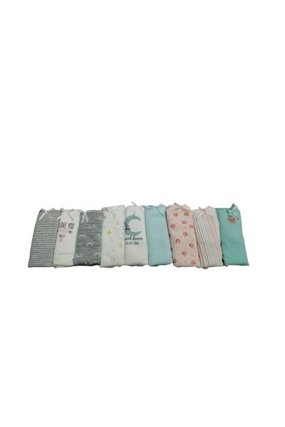 Reflect Your Style 9 Pieces Girl's Flexible Cotton Slip Panties