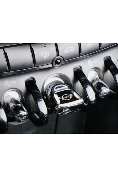 RoseTR ميني كوبر F سلسلة زر إيقاف التشغيل غطاء مزخرف شعار صغير