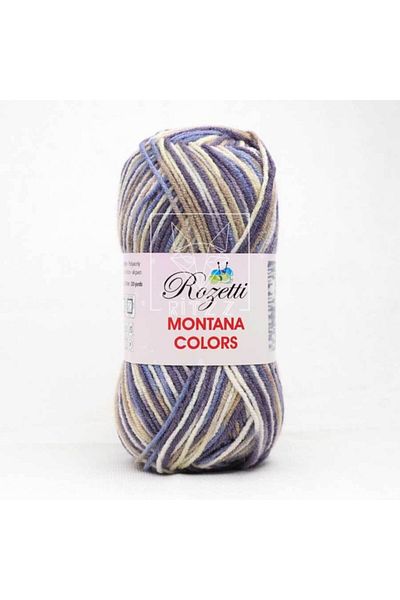 Himalaya Rozetti Montana Colors / Λευκό Μωβ Καφέ / 157-01